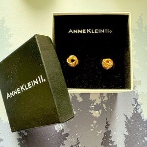 Anne Klein Knot Earrings